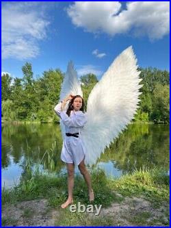 Halloween Big Wings Angel Devil Cosplay Accessories Large Costume White? Osplay