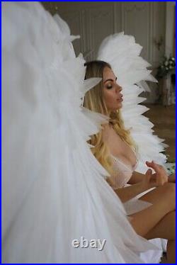 Halloween Big Wings Angel Devil Cosplay Accessories Large Costume White? Osplay