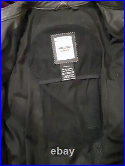 Harley Davidson Night Angel Black Leather Jacket Bling WINGS 97013-14VW