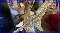 JPAS1009 LARGE GOLDEN ANGEL WING COSTUME PROP Local Pickup