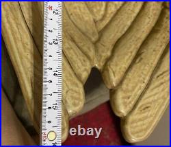 Jalapa Nina Pottery Angel Wings Bowl Art Sculpture Peru Tray Large Decor OOAK