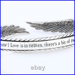 John Hardy JAI Heaven, Wings Sterling Silver Cuff Bracelet Large 40g NIB
