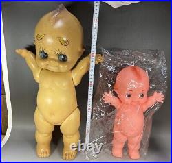 KEWPIE Doll Lot #344 Japanese Large Sm Vtg Cupie QP Angel Wing Baby Figure Japan