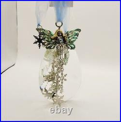 KIRKS FOLLY Angel Ice Goddess Fairy Crystal Charm Ornament 2012 RETIRED