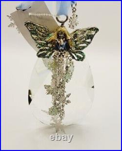 KIRKS FOLLY Angel Ice Goddess Fairy Crystal Charm Ornament 2012 RETIRED