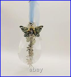 KIRKS FOLLY Angel Ice Goddess Fairy Crystal Charm Ornament 2012 RETIRED