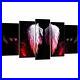 Kreative_Arts_5_Multi_Panel_Wall_Art_Black_and_Red_Angel_Wings_Contemporary_P_01_ms