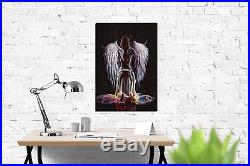 Large Abstract Sexy Naked Angel Wing Canvas Painting Wall Art Beauty Decorative