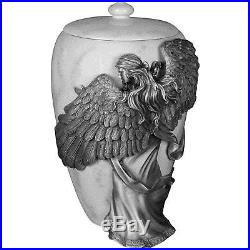 Large/Adult 230 Cubic Inch Wings of an Angel Funeral Cremation Urn for Ashes