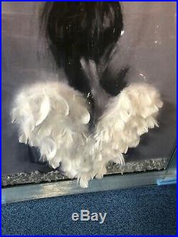 Large Angel Wing Picture. New