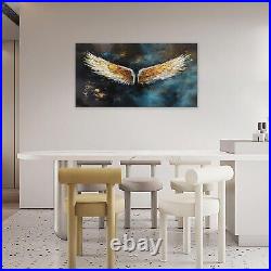 Large Angel Wing Wall Art Abstract Wings Pictures Bedroom Wall Decor Golden a