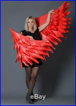 Large Angel Wings red -Victoria's secret wings-Maleficent wings-Cosplay Costume
