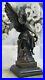 Large_Bronze_Female_With_Angelic_Wings_Marble_Sculpture_Art_Nouveau_Style_Statue_01_no