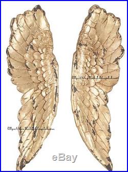 Large Gold Angel Wings, Victoria's Secret Angel Wings, Wall Hanging Wings