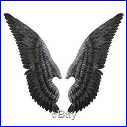 Large Metal Angel Wings Distressed Wall Decors House Office Store Bar Wings Prop
