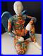 Large_Mexican_Hand_Painted_Talavera_Ceramic_Winged_Sitting_Saint_Sculpture_01_tw