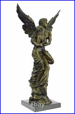 Large Signed Moreau Cupid Psyche Eros Aphrodite Venus Winged Lovers Artwork