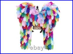 Large Size Natural Ostrich Angel Feather Wings Cosplay Costume Performance Show