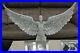 Large_Spread_Angel_Wings_Studded_Stud_Silver_Mosaic_Ornament_Figurine_Modern_01_ys