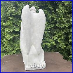 Large St Michael Garden Statue Outdoor Concrete Angel 24 The Archangel Saint
