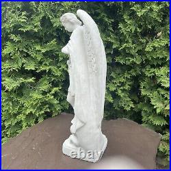 Large St Michael Garden Statue Outdoor Concrete Angel 24 The Archangel Saint