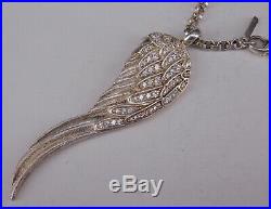 Large Thomas Sabo Angels Wing with TS chain, 925 Silver (S 3720)