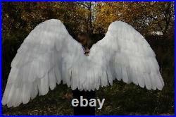 Large White Heaven Angel wings for Christmas, wedding photoprops