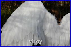 Large White Heaven Angel wings for Christmas, wedding photoprops