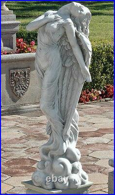 Large Winged Angel Ascending Statue Sculpture 40