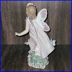 Lladro Butterfly Wings 6875 Fairy Angel with Butterflies Original Box