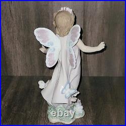 Lladro Butterfly Wings 6875 Fairy Angel with Butterflies Original Box