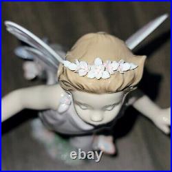 Lladro Butterfly Wings 6875 Fairy Angel with Butterflies Original Box