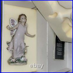 Lladro Butterfly Wings 6875 Fairy Angel with Butterflies Original Box