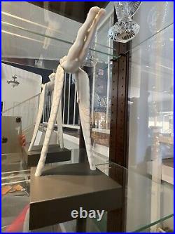 Lladro Imaginatio Statue, BY ERNEST MA. Boy Suspended with Strapped Large Wing