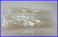 Lot 24 Large Twisted Gold Metal Wire Angel Wings for Craft Doll Ornament Making