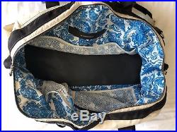 Lululemon Work It Out Duffel Big Paisley Emboss Angel Wing Large Size Athletic