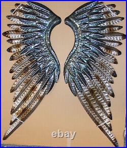 Metal ANGEL WING, Wall Hanging, Living Room Wall Art, Mothers Day Gift