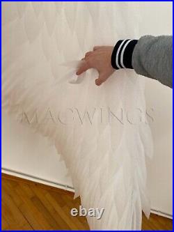 Movable large angel wings cosplay costume adult giant wings black white red gold