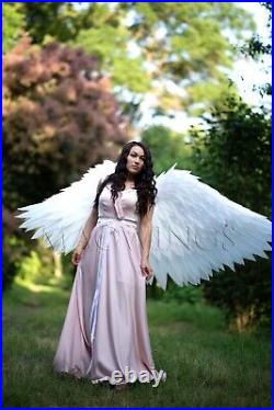 Movable large angel wings cosplay devil demon witch Halloween costume gold red