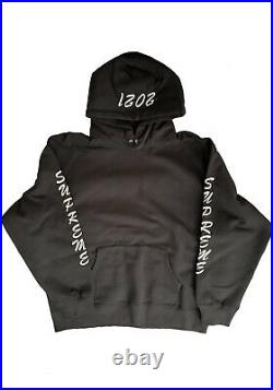 New Supreme Guardian Hooded Sweatshirt BLACK (Large)