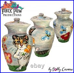 One of a kind Pet Urn for your One of a kind Beloved Pet, Pet Ashes Memorial Urn