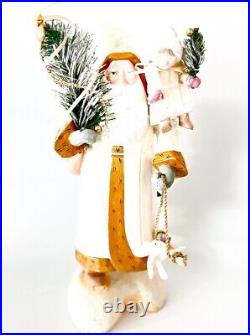 RARE! Vtg 1996 House of Hatten Denise Calla 15 Belsnickel Santa Wings of Light