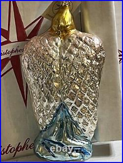 Radko GLAD TIDINGS TO ALL Angel Silver Wings Ornament 95-115-0 8