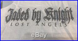 Rare Hells Jaded By Knight Lost Angels Crosses Crystal Wings 81 Shirt