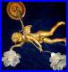 Rare_Very_Old_French_Large_Antique_Chandelier_Winged_Angel_Cherub_Two_Rose_Shade_01_ix