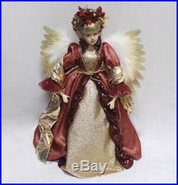 Red Moving Angel With LED Wings 24