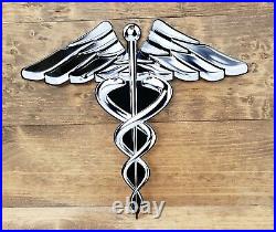 Registered Nurse / Doctors Medical Logo 14 gauge steel 18 x 17 (Large)