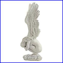 Remembrance & Redemption Flowing Wings Heavenly Emotional Angel Large Sculpture
