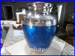Restaall Angel Wings Royal Blue Urn (X-Large)