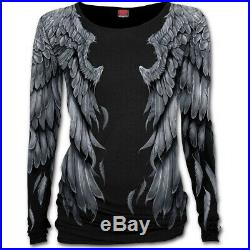 SPIRAL DIRECT SERAPHIM Allover Baggy LADIES Top Angel/Fashion/Wings